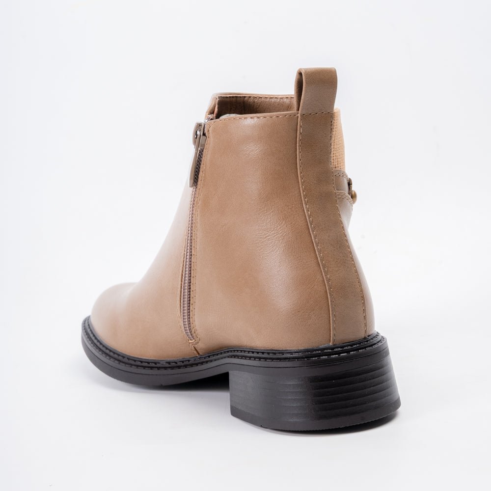 Urban Ease - Khaki Casual Boots - view 5