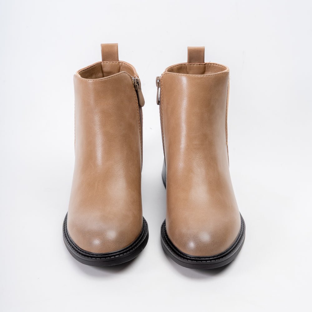 Urban Ease - Khaki Casual Boots - view 3