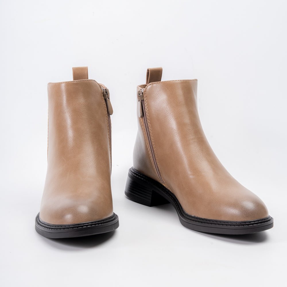 Urban Ease - Khaki Casual Boots - view 4