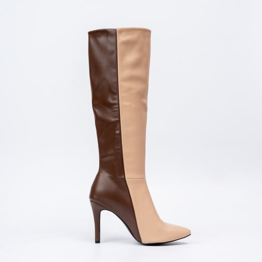 Two Faced - Beige Casual Boots