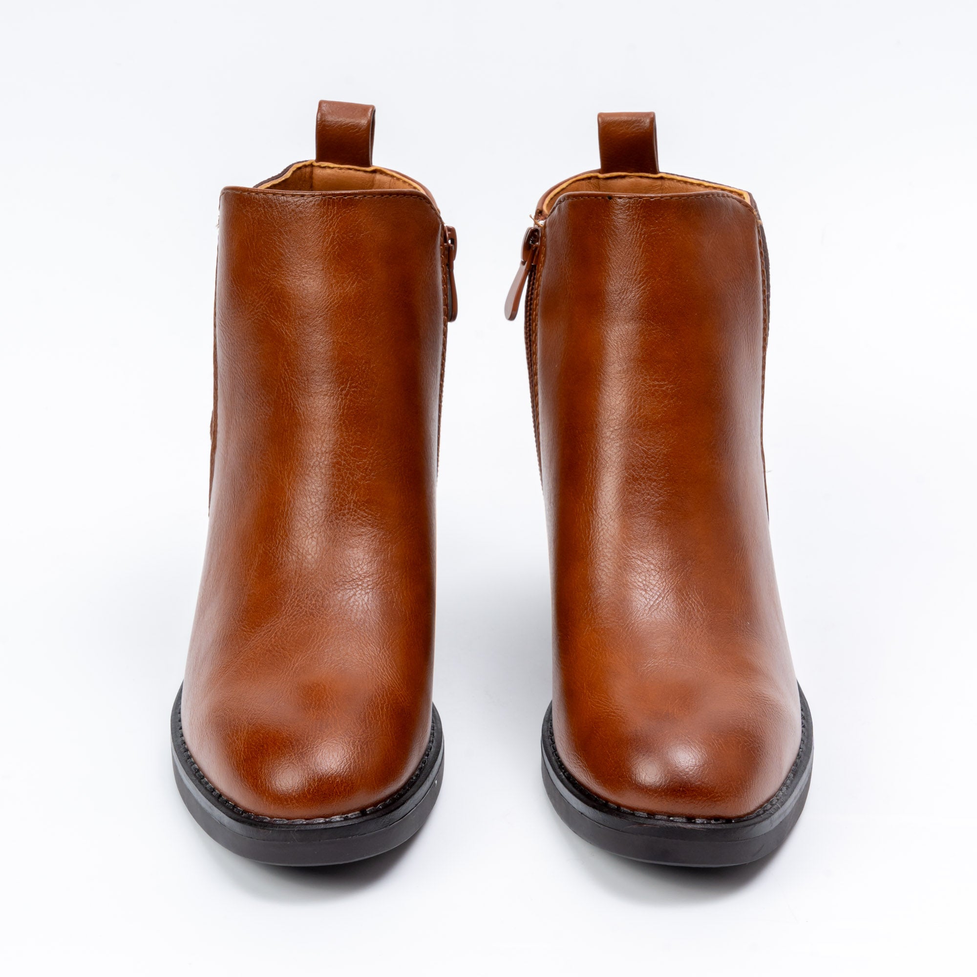 Monochrome Marvel - Camel Casual Boots - view 3