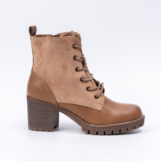 Midnight Terrain - Khaki Lace-Up Boots