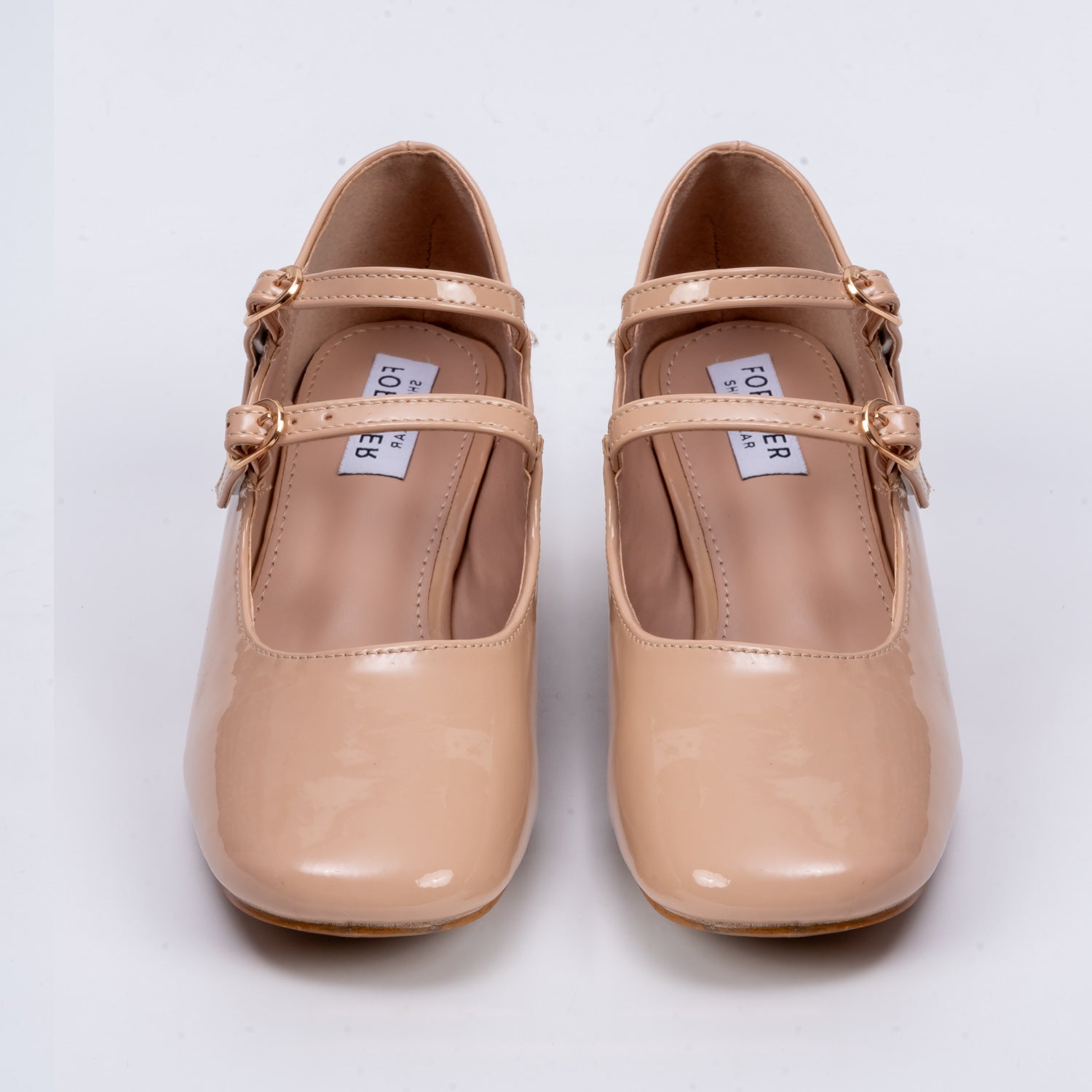 Looks Can Kill - Nude Partywear Mary Janes - view 5