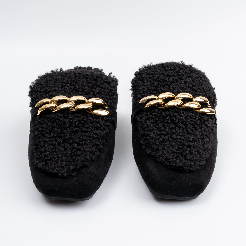 Madam Moiselle - Black Casual Mule - view 4
