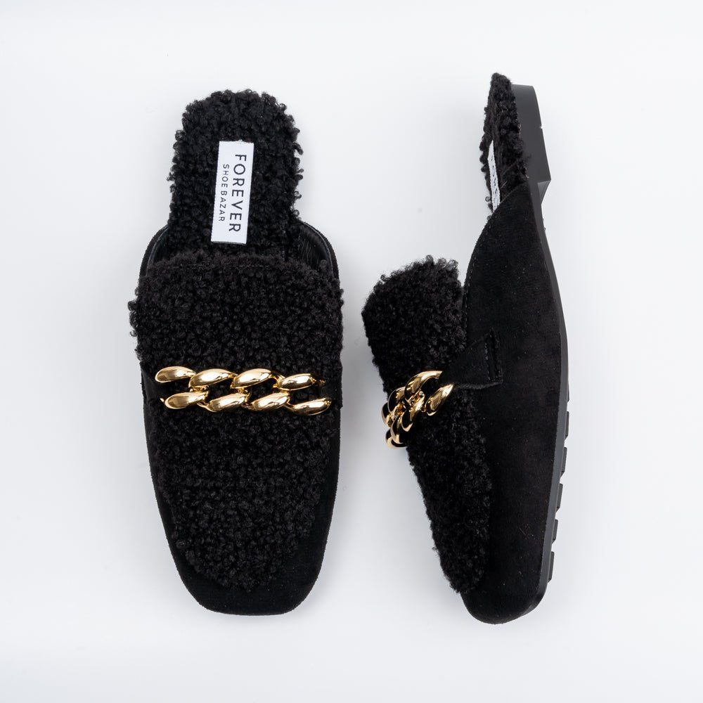 Madam Moiselle - Black Casual Mule - view 5