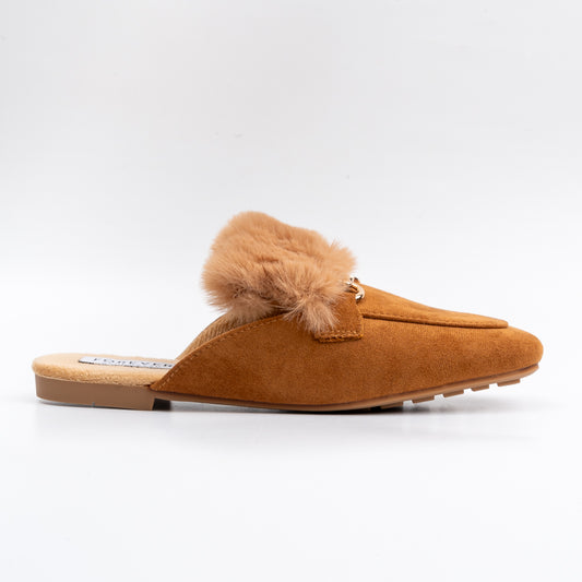 See You Never - Brown Everyday Mules