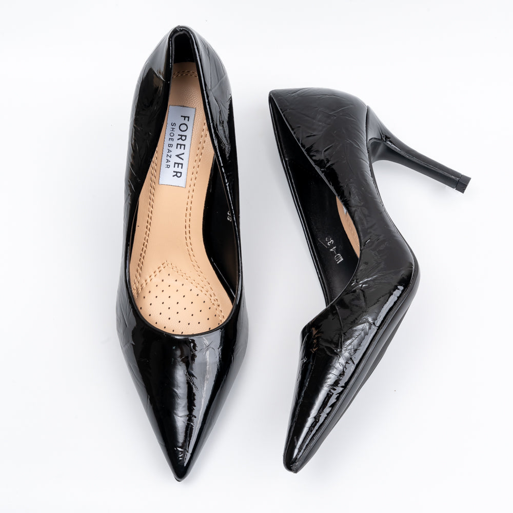 Crush Your Soul - Black Formal Heels - view 5