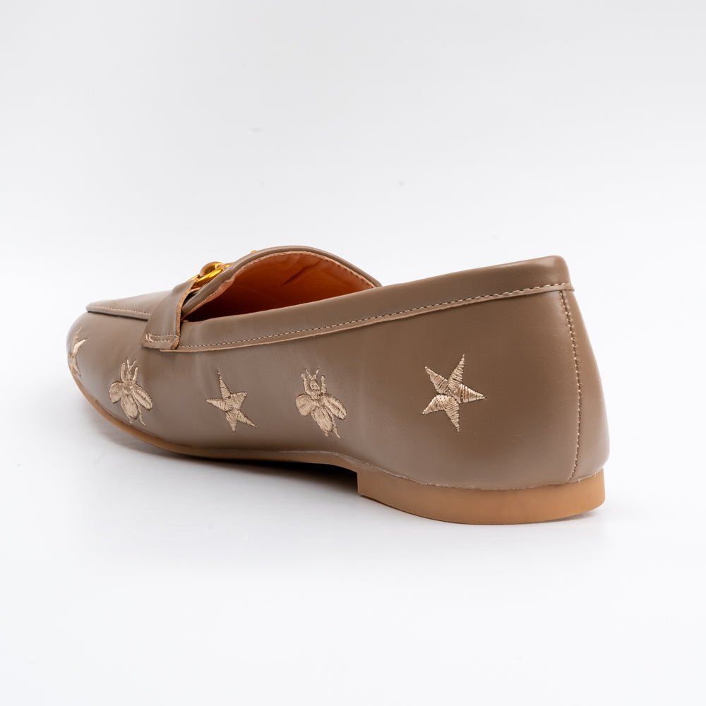 Bees & Stars - Khaki Everyday Loafers - view 4