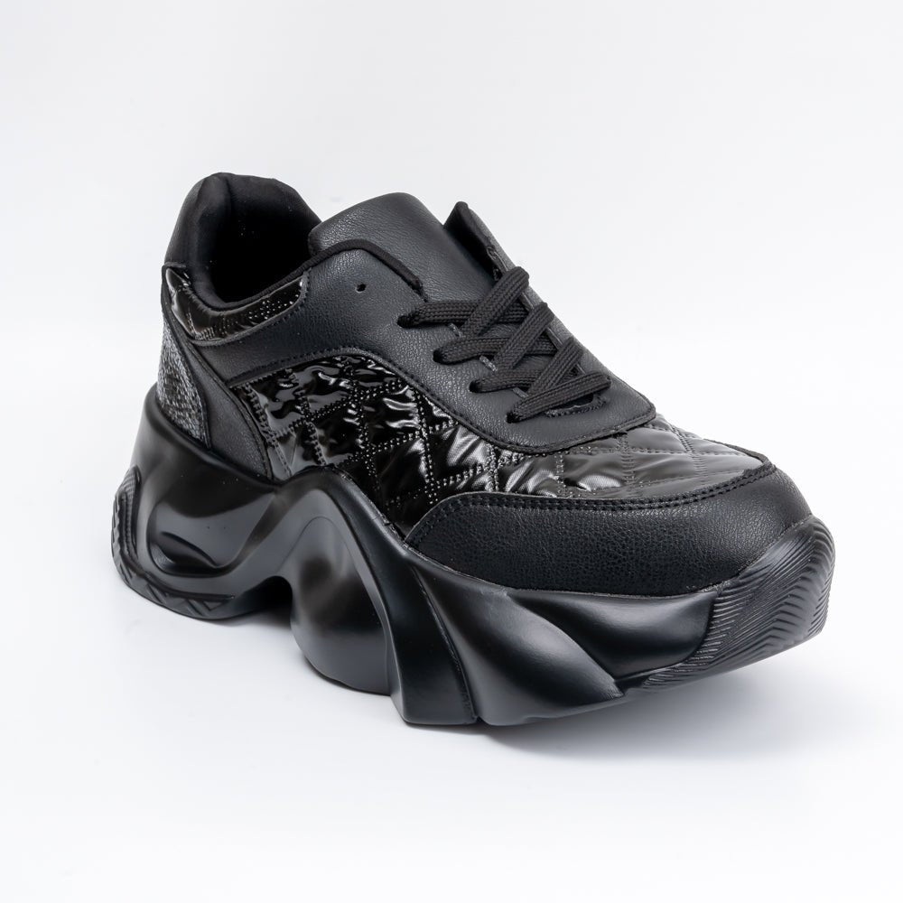 Roll Into Fun - Black Everyday Sneakers - view 3