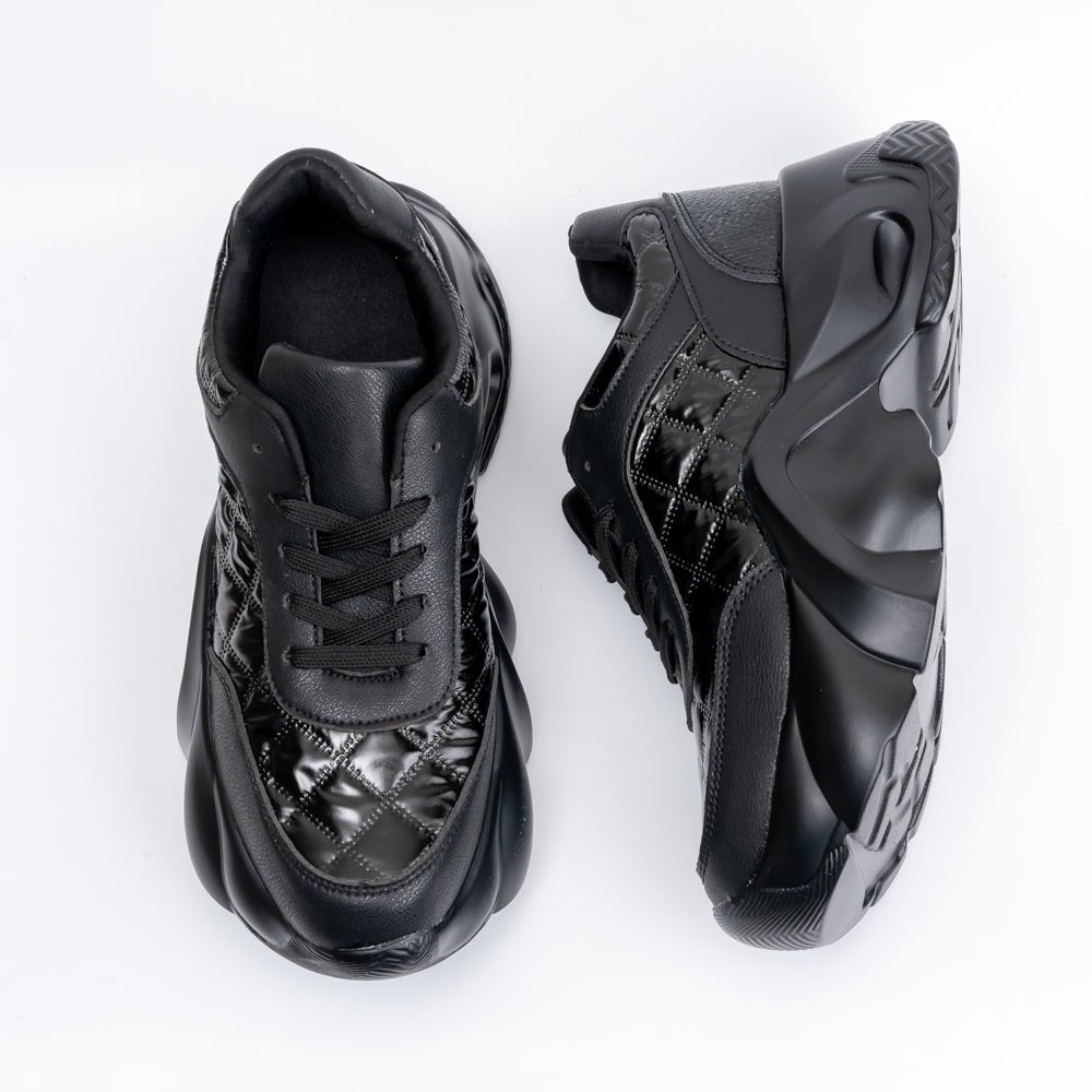 Roll Into Fun - Black Everyday Sneakers - view 6