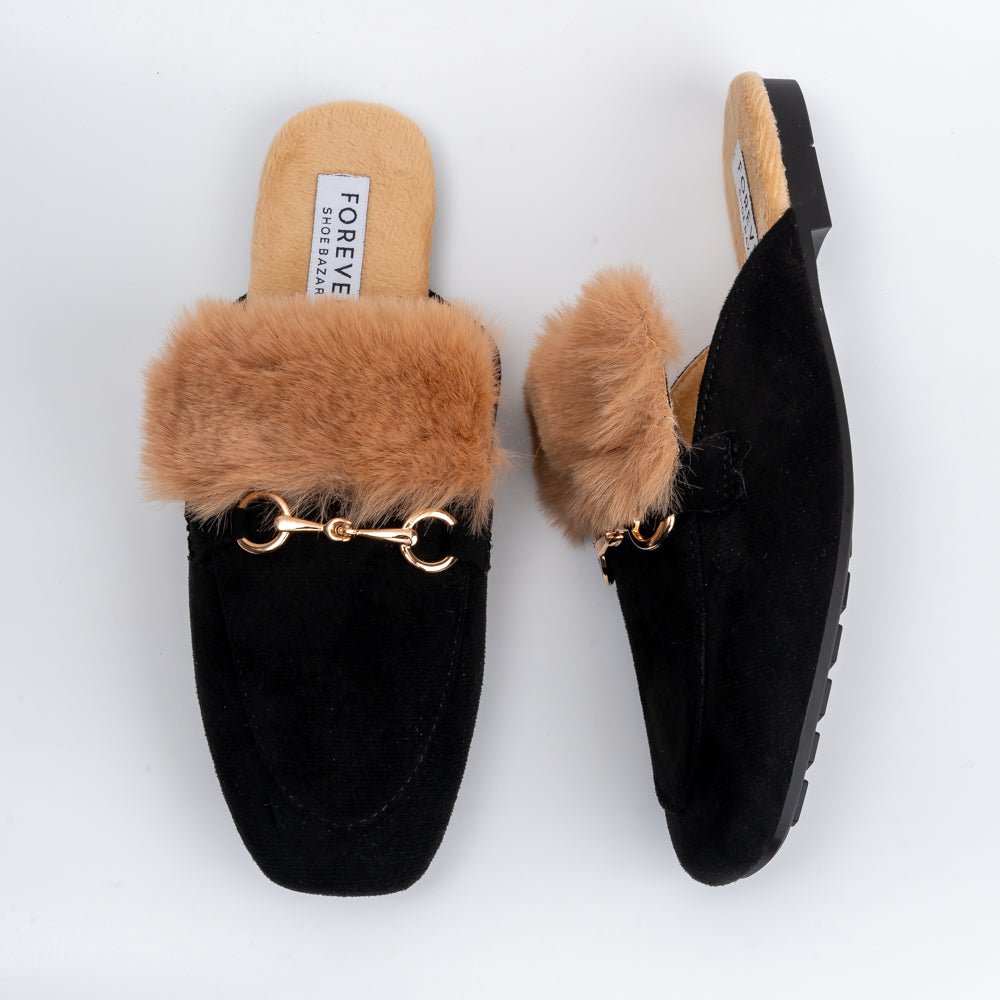 See You Never - Black Everyday Mules - view 5