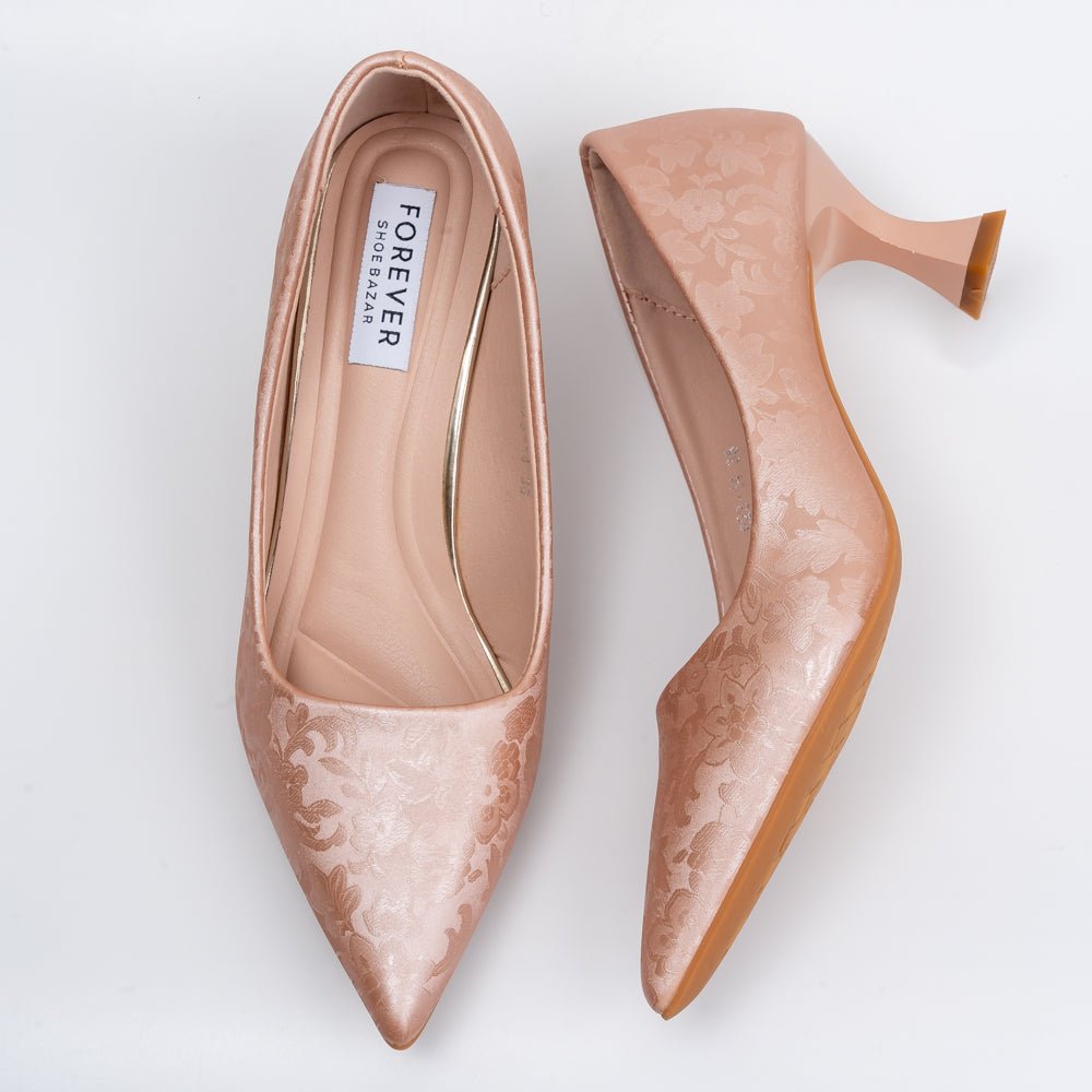 Shiny Nights - Pink Partywear Stiletto Heels - view 5