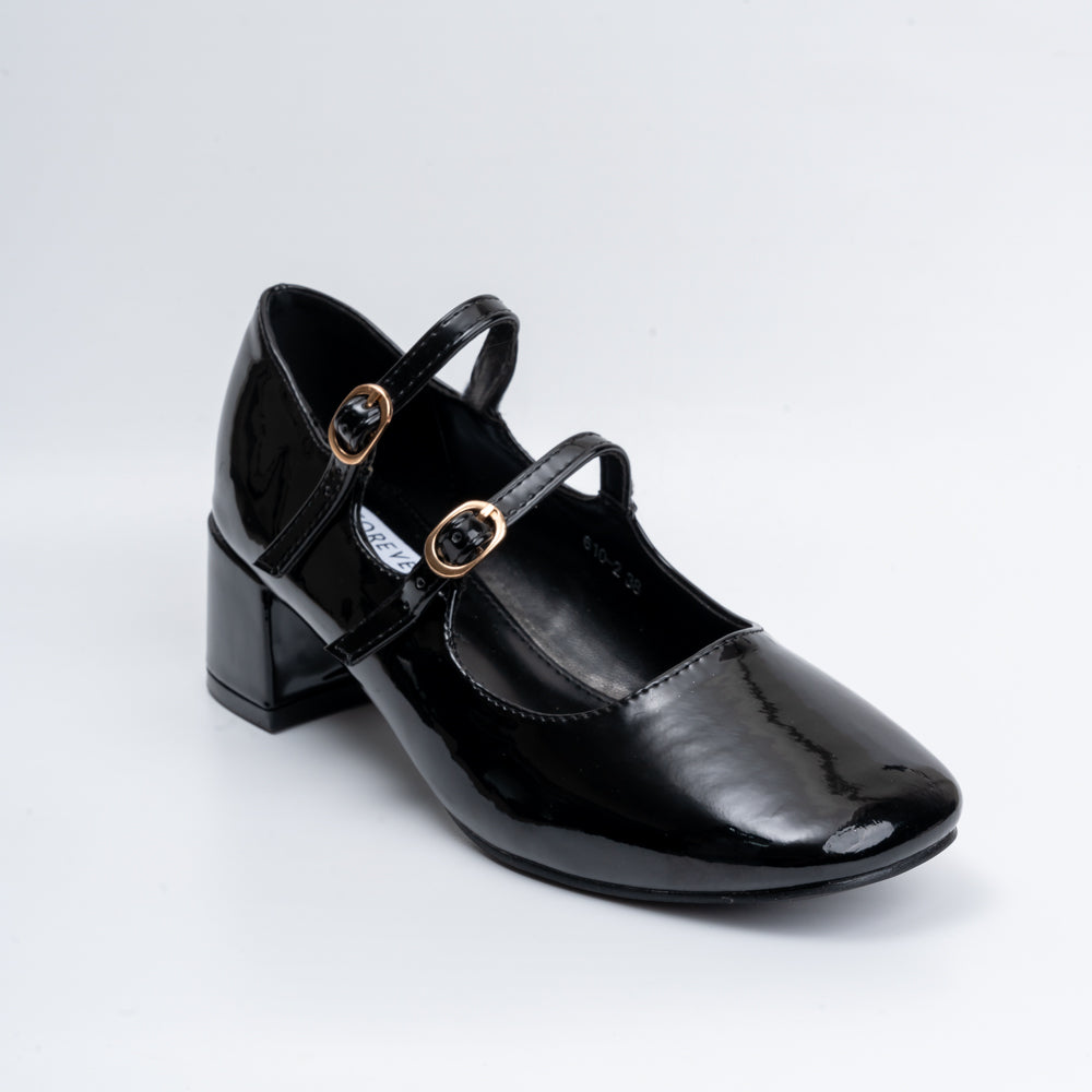 Looks Can Kill - Black Partywear Mary Janes - view 3