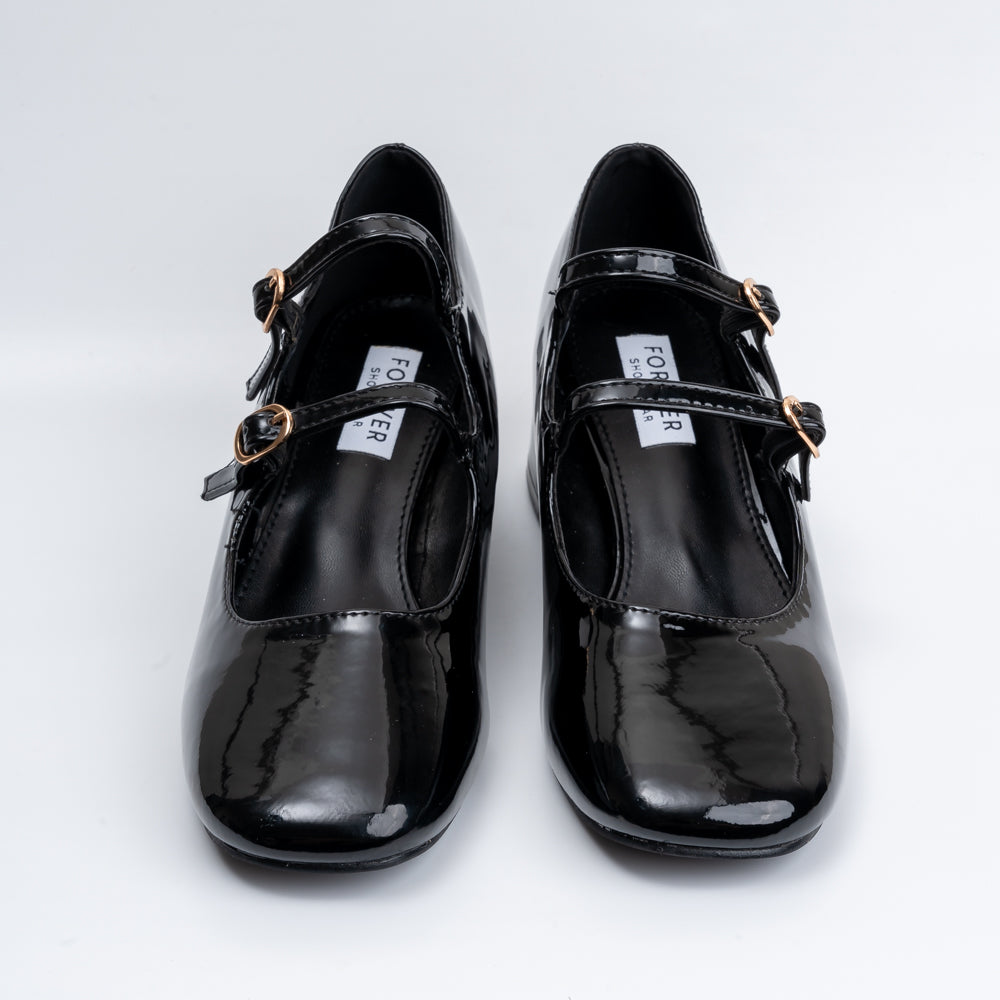 Looks Can Kill - Black Partywear Mary Janes - view 6