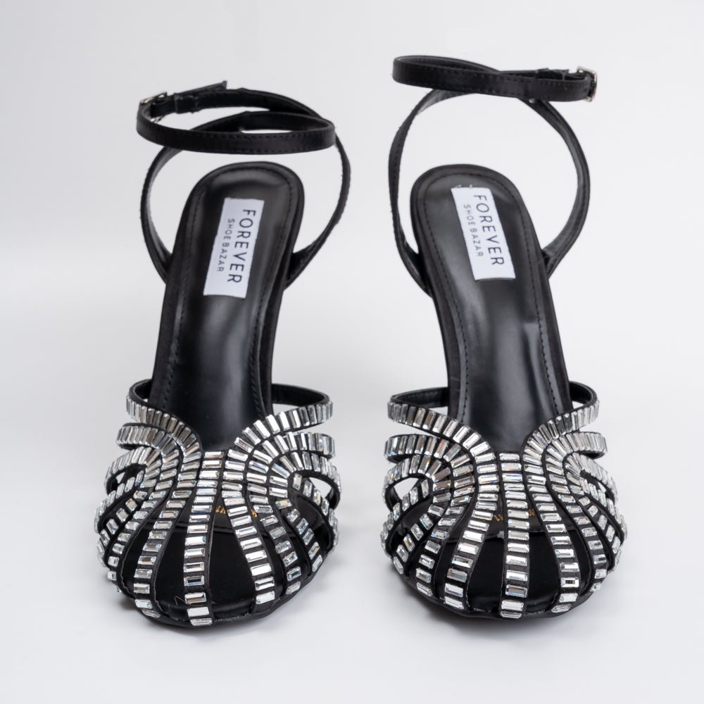 Highly Opinionated - Black Partywear Heels - view 5