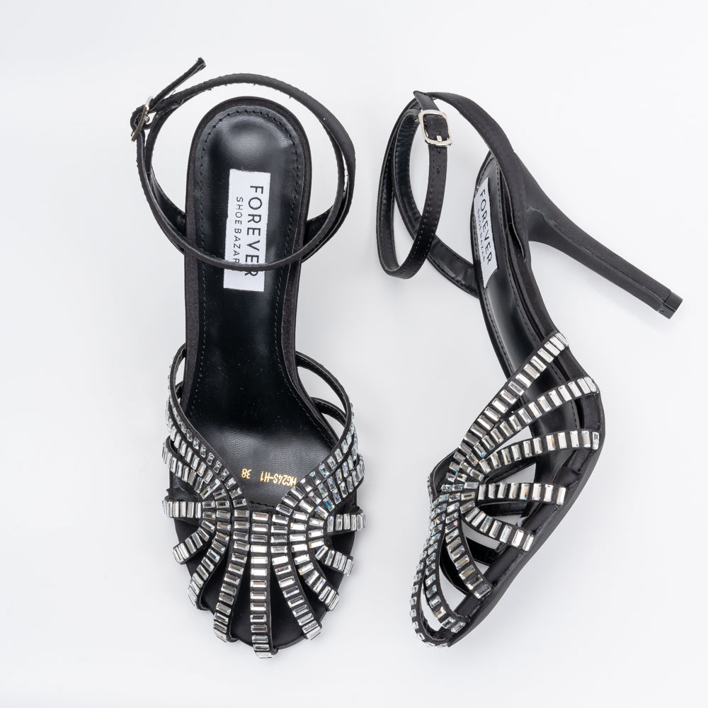Highly Opinionated - Black Partywear Heels - view 6