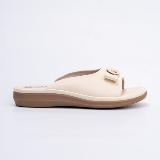 As Aesthetic As It Gets - Cream Casual Flats