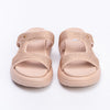Eleven On Ten - Beige Casual Slipper with Rhinestones