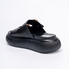 Step Into The Clouds - Black Casual Slipper