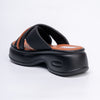 Nothing's Comfier - Black Casual Platform Heel