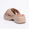 Nothing's Comfier - Beige Casual Platform Heel