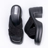 Where's My Wine? - Black Partywear Block Heels