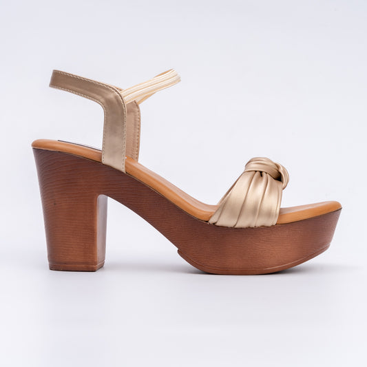 Drunk Dials - Gold Casual Sandal