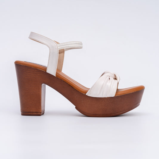 Drunk Dials - White Casual Sandal