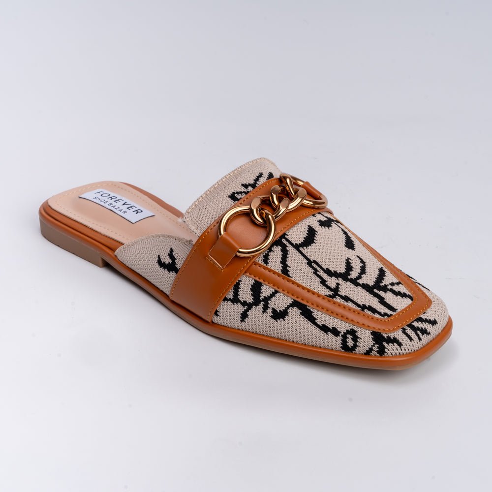 My Subtle Panache - Brown Casual Mules - view 4