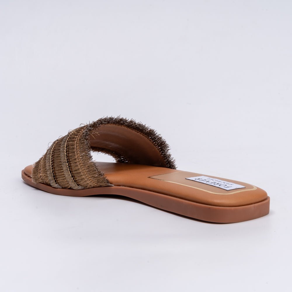 Light On Liquor - Brown Casual Flats - view 3