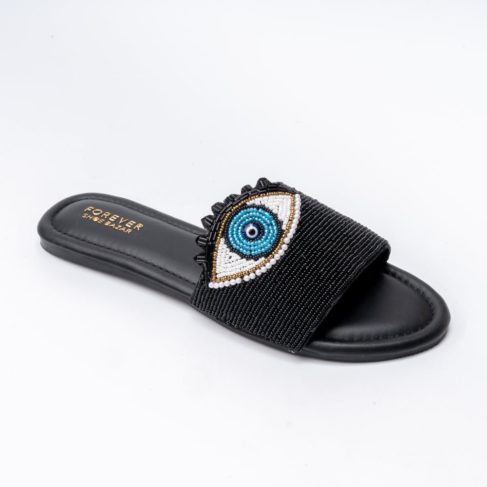 Evil Eye - Black Flats - view 5