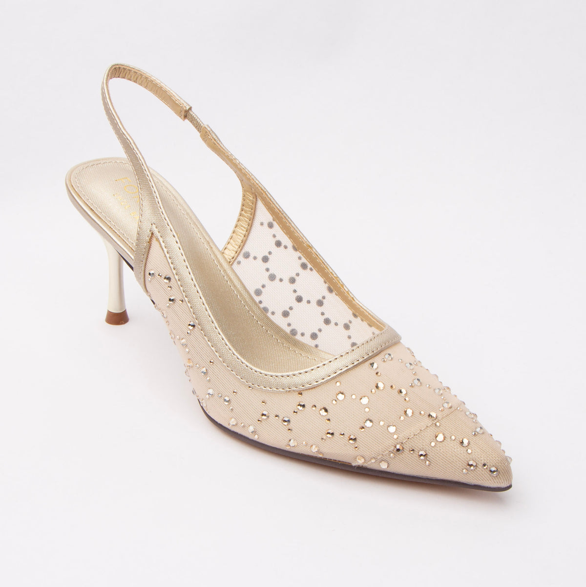 The Pearl Net Gold frame 4