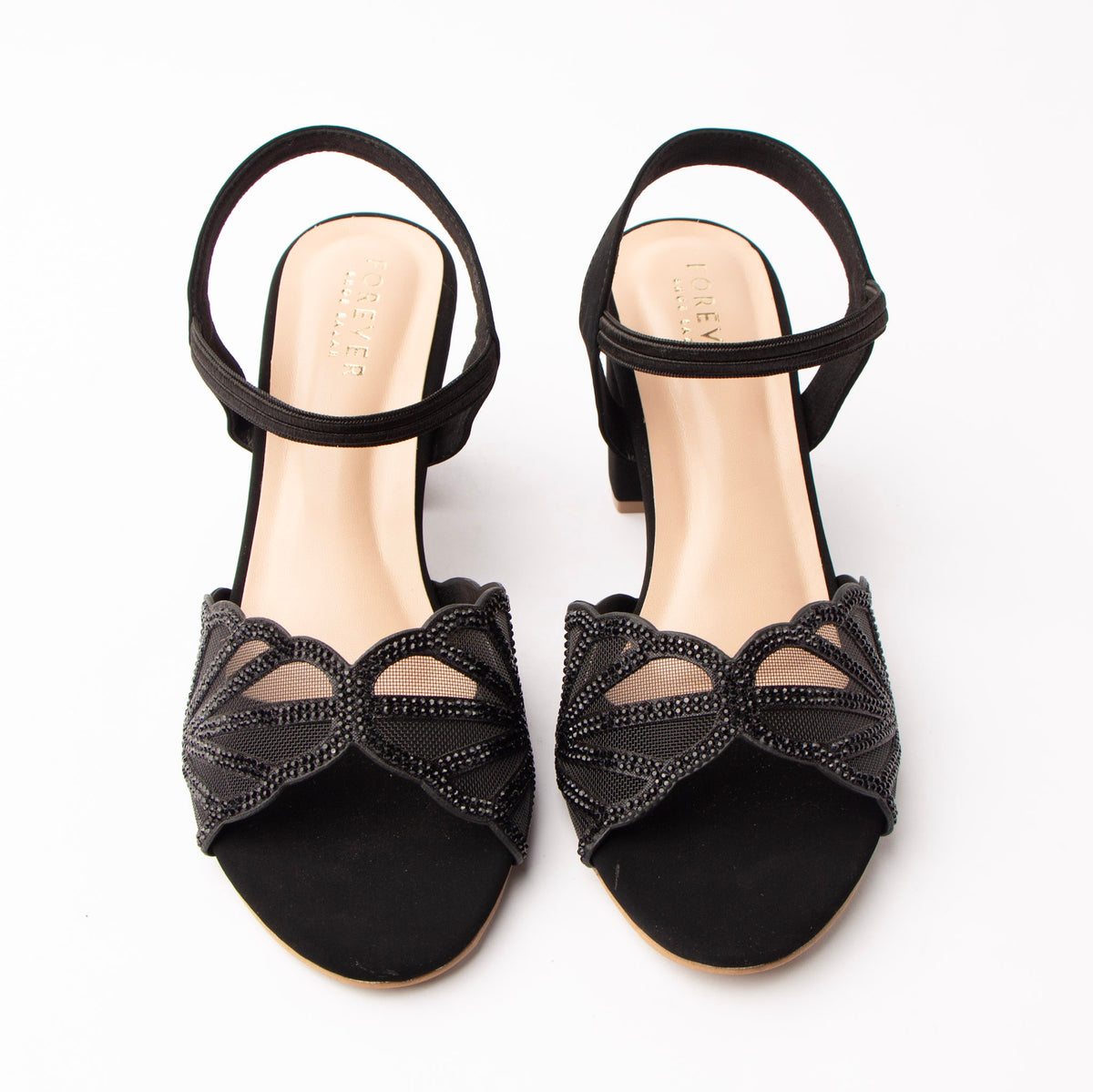 Butterfly Effect - Black Block Heels - view 5