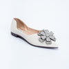 No Flowers Given! - White Partywear Bellies