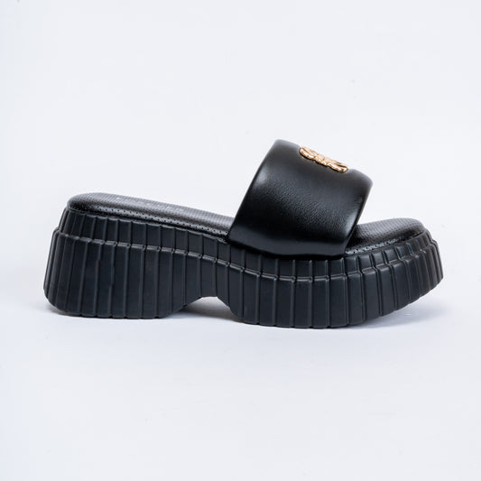 Sunday Brunch - Black Everyday Platform Heels
