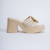 High Standards - Beige Block Heels