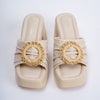 High Standards - Beige Block Heels