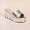 Shimmer Star - Silver Partywear Wedges
