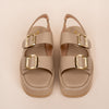 #OOTD - Beige Everyday Platform Sandals