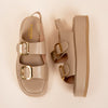 #OOTD - Beige Everyday Platform Sandals