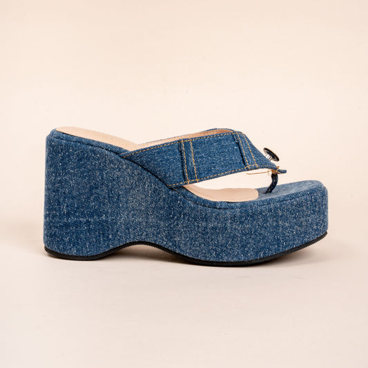 Simply Denim - Blue Everyday Wedges