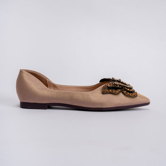 Fly Me To The Moon - Gold Partywear Beliies