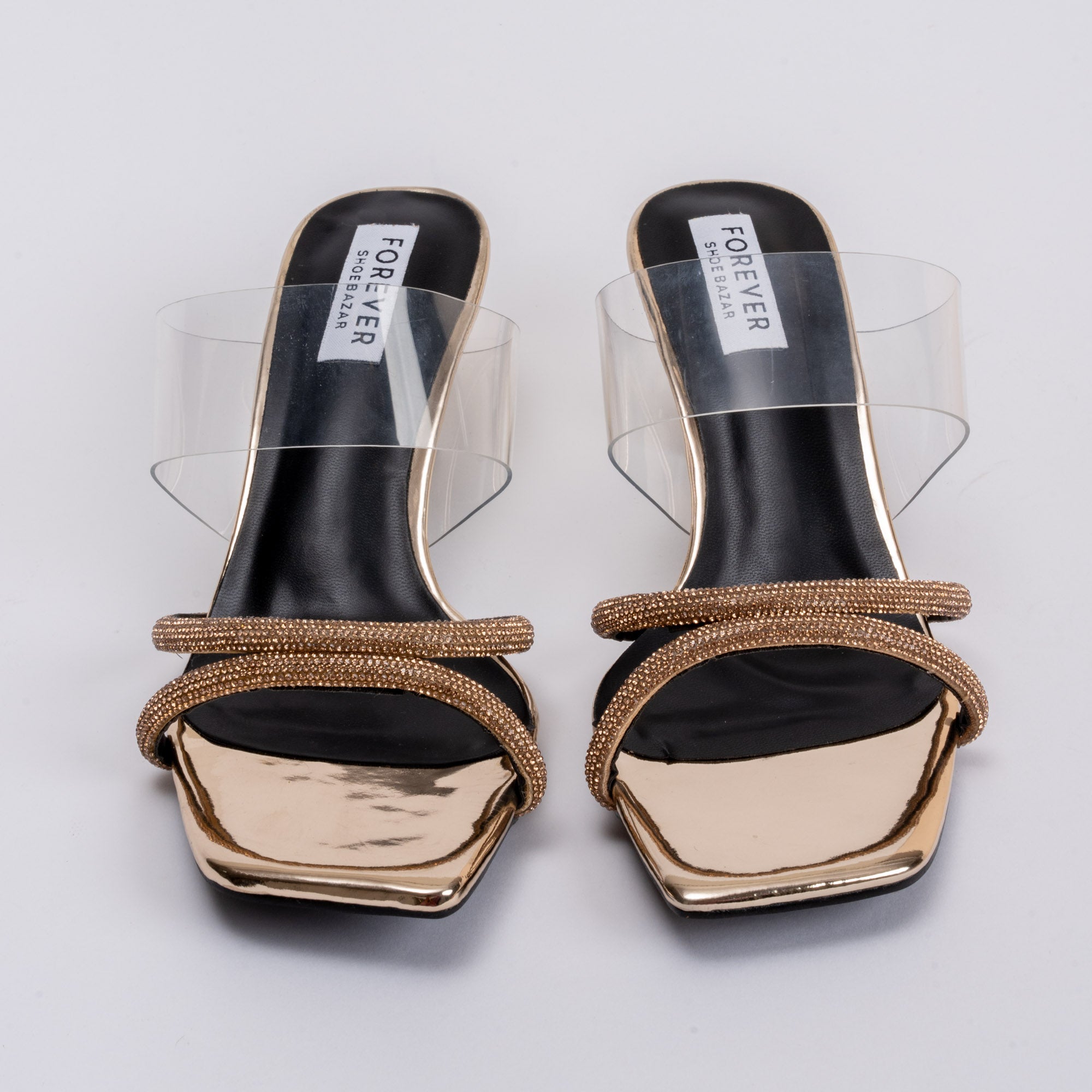 Go Shawty - Gold Kitten Heels - view 7