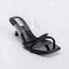 Go Shawty - Black Kitten Heels
