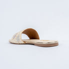 The Sequin Sorbet - Cream Flats — view 5