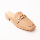 Khaki horsebit loafer mules for women – Forever Shoe Bazar