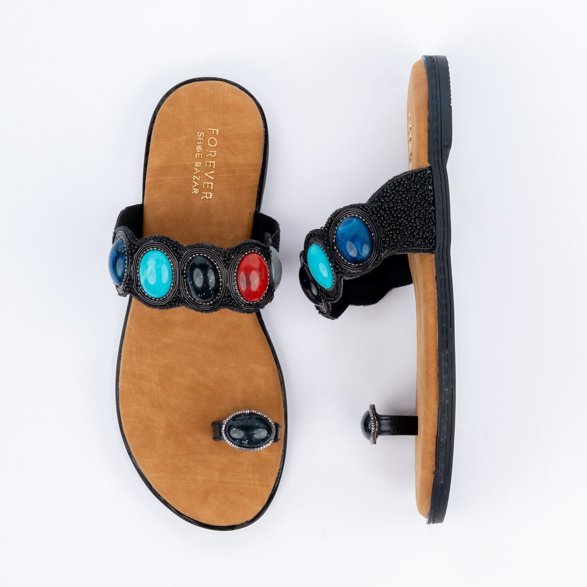 The Rock Candy - Black Flats — view 5