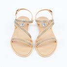 Nude flat sandals for women – Forever Shoe Bazar