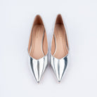Silver pumps for women – Forever Shoe Bazar