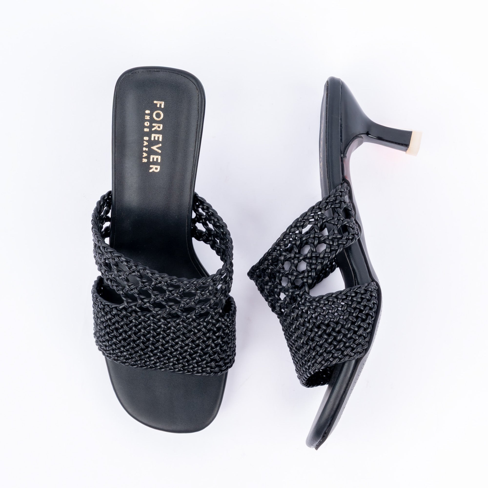 The Basket Weave - Black — view 5